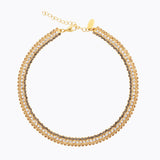 Caroline Svedbom - Siri Choker Golden Combo Gold