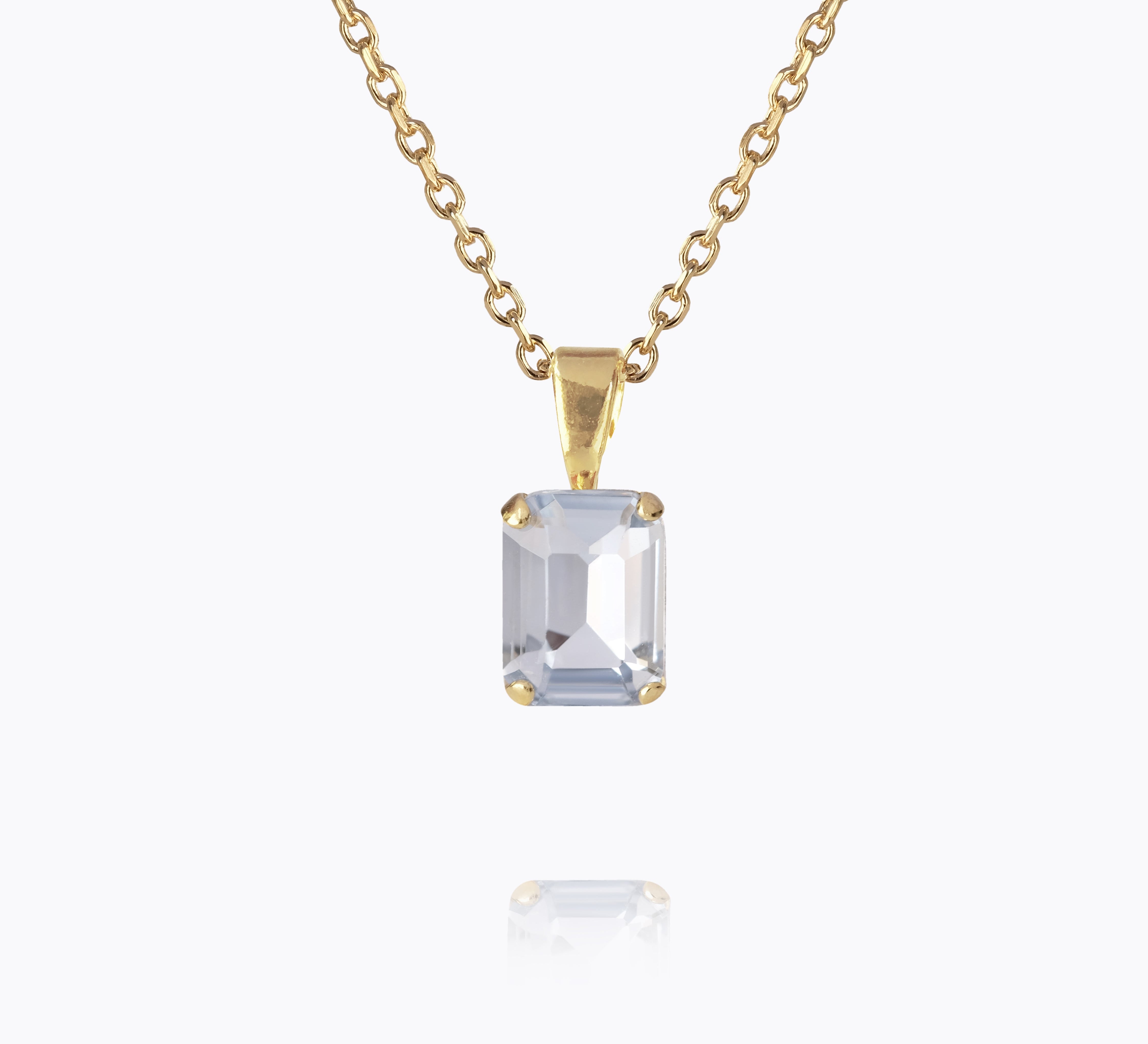 Caroline Svedbom - Naya Necklace Light Sapphire Gold