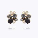 Caroline Svedbom - Katie Earrings Black Combo Gold