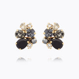 Caroline Svedbom - Katie Earrings Black Combo Gold