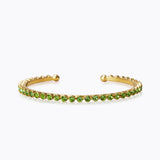 Caroline Svedbom - Siri Bangle Peridot Gold