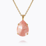 Caroline Svedbom - Mini Drop Necklace Flamingo Ignite Gold