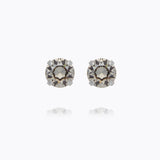 Caroline Svedbom - Classic Stud Earrings Greige Rhodium