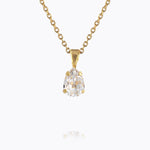 Caroline Svedbom - Flower Girl Necklace Crystal Gold