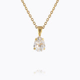 Caroline Svedbom - Flower Girl Necklace Crystal Gold